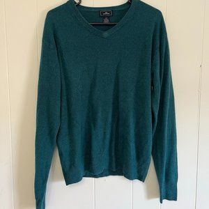 Dockers Blue/Green Sweater, Size Medium